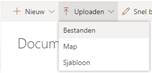 Sharepoint Online - bestanden uploaden