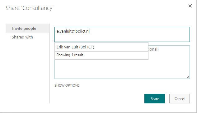 Sharepoint - bibliotheek leden uitnodigen
